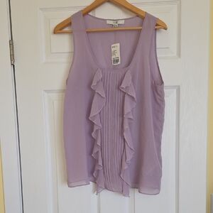 Forever 21 Light Purple Ruffle Camisole